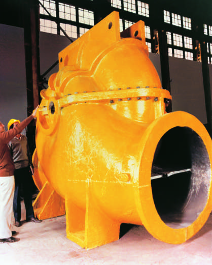 Pump casting