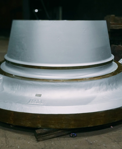 steel casting M banner